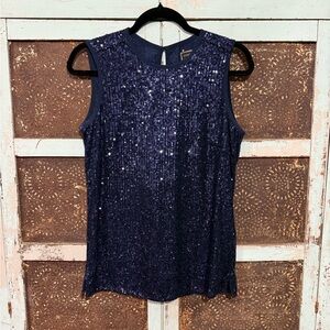 Double D Ranch Sequined Top Size XS